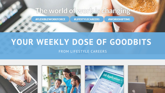 Logo for Weekly Dose of GoodBits from Lifestyle Careers